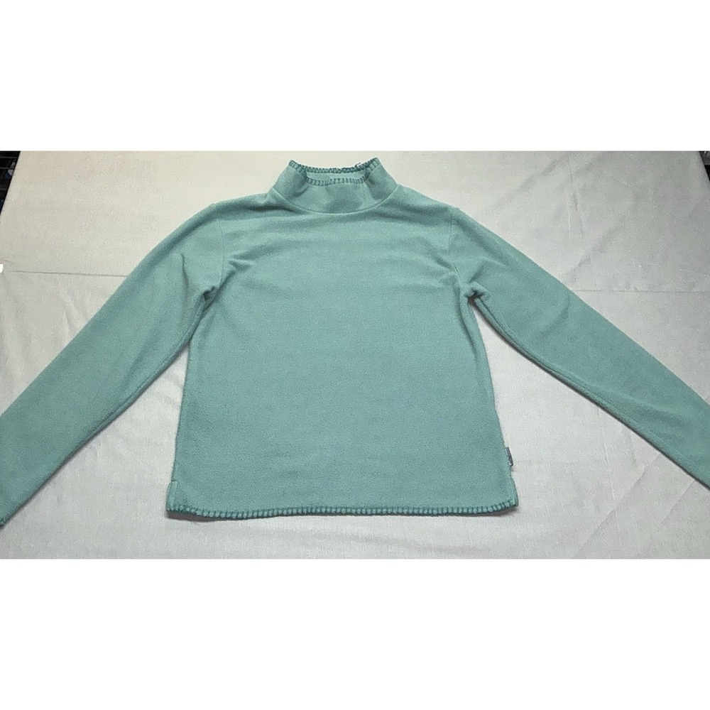 Woolrich Womens Small Pullover  Sweater Teal Jacket * Read